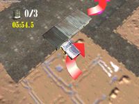 une photo d'Ã©cran de Blast Corps sur Nintendo 64